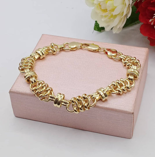 Luxury Gold Plated Stainless Steel Bracelet
