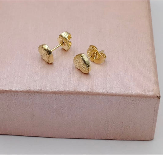 Luxury Gold Plated Stainless Steel Earrings